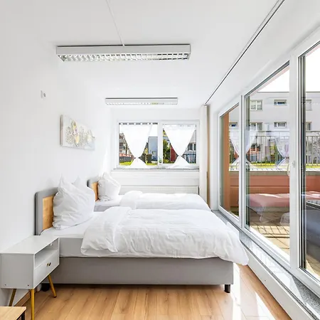דירה Divia - Lichtdurchflutete 3-zimmer Mit Terrasse - Zentral - Fuer Familien Und Geschaeftsreisende